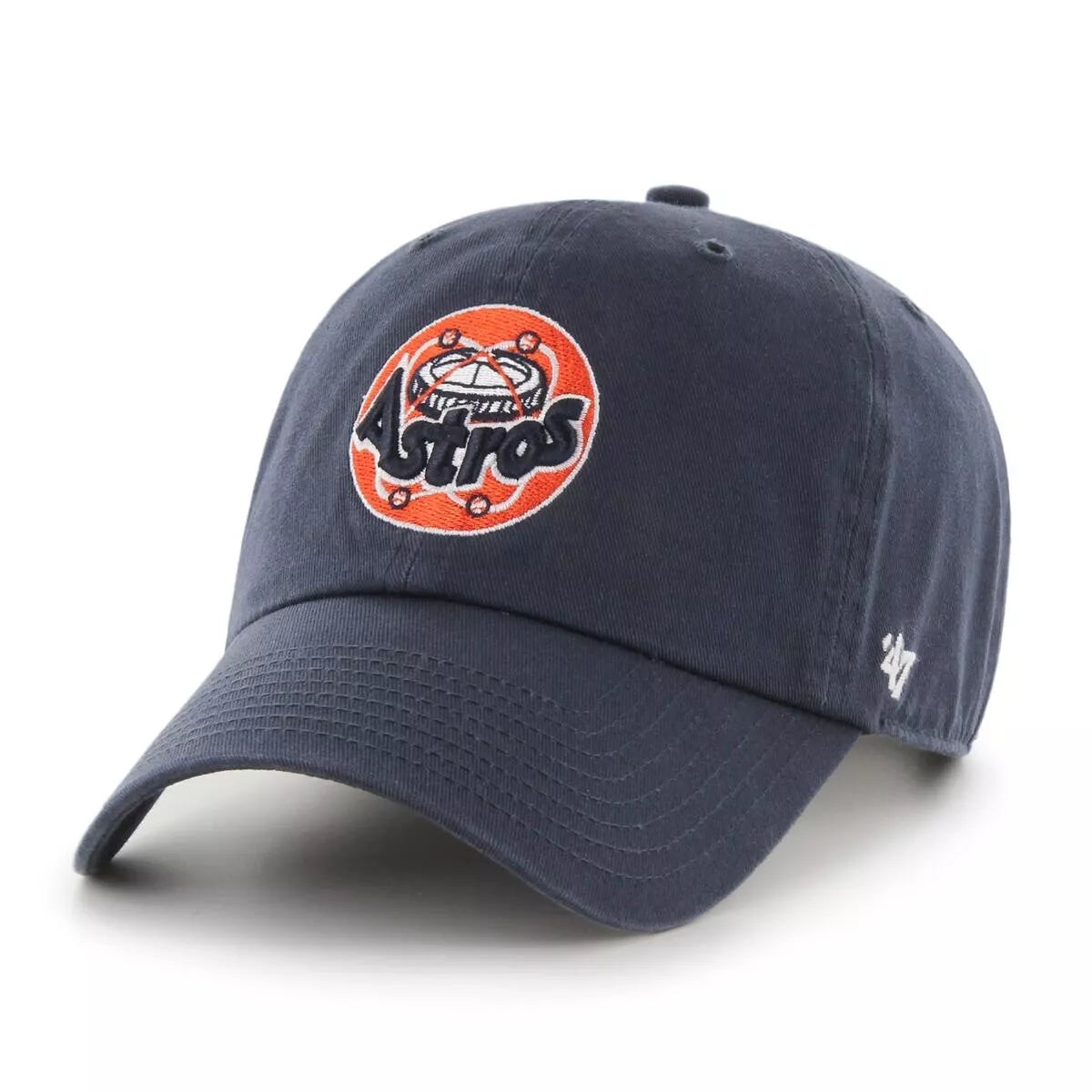 '47 Brand Clean Up Houston Astros Cap - Cooperstown Navy