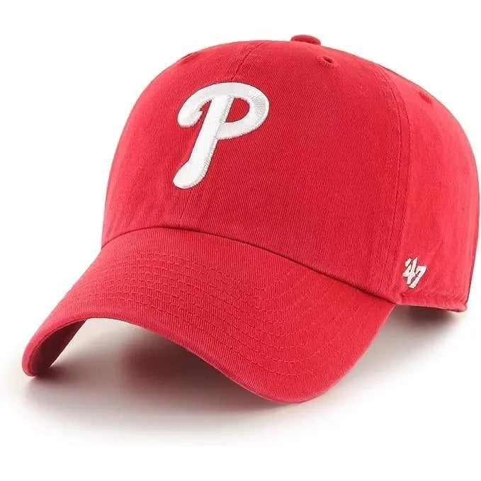 '47 Brand Clean Up Philadelphia Phillies Cap - Red