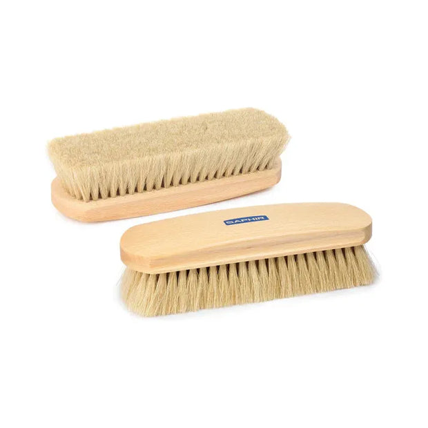 Saphir Horse Hair Brush - WHITE - 21cm