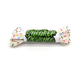 SneakerScience Sprinkles Flat Laces - (White)
