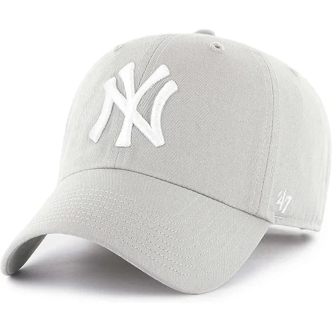 '47 Brand Clean Up New York Yankees Cap - Grey