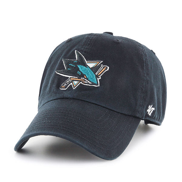 '47 Brand Clean Up San Jose Sharks Cap - Black