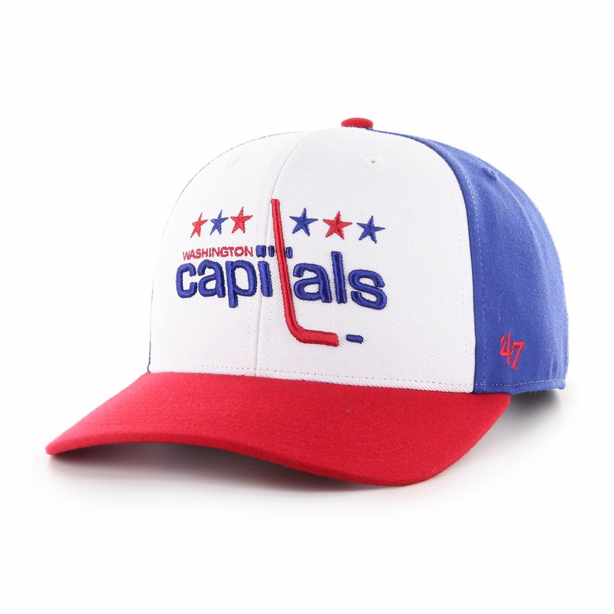 47 Brand MVP DP Cold Zone Snapback Washington Capitals Cap