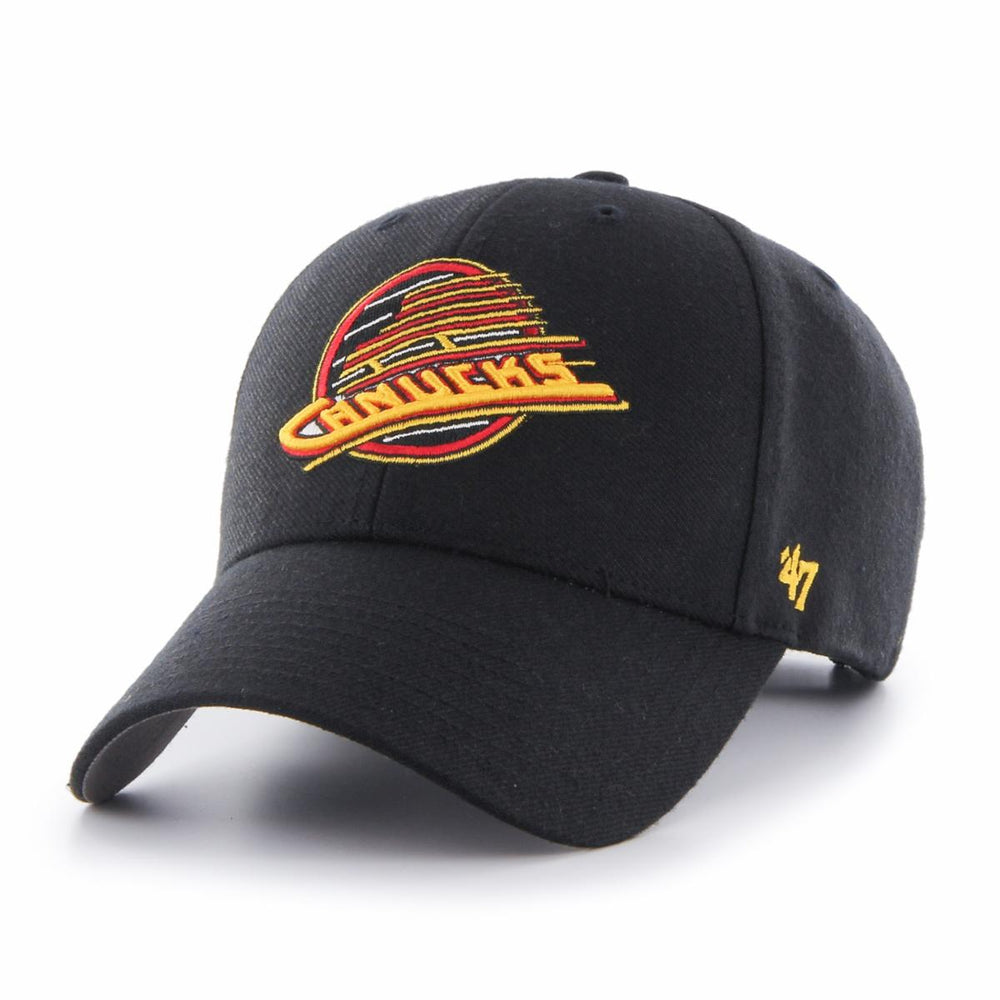 '47 Brand MVP Vintage Vancouver Canucks Cap - Black