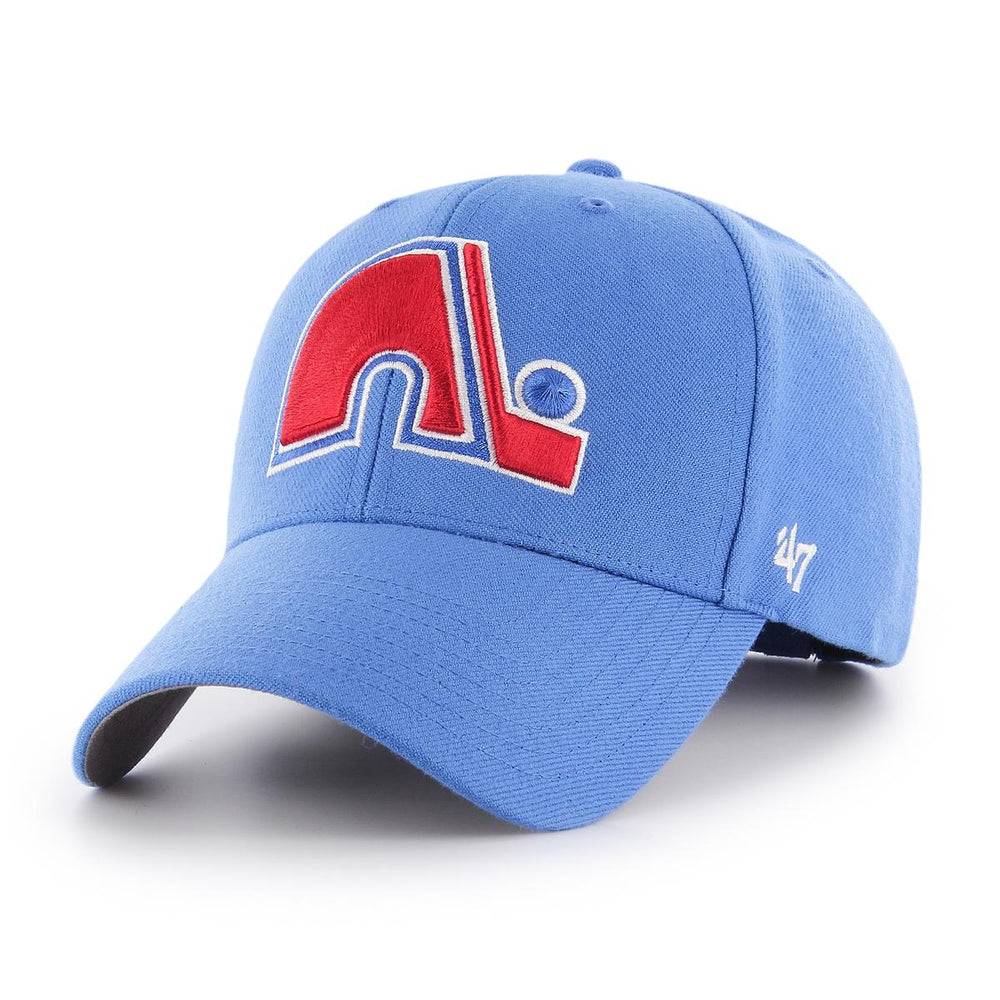 '47 Brand MVP Quebec Nordiques Cap - Blue Raz