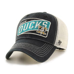 '47 Brand Slash Patch Anaheim Ducks Mesh Cap - Black