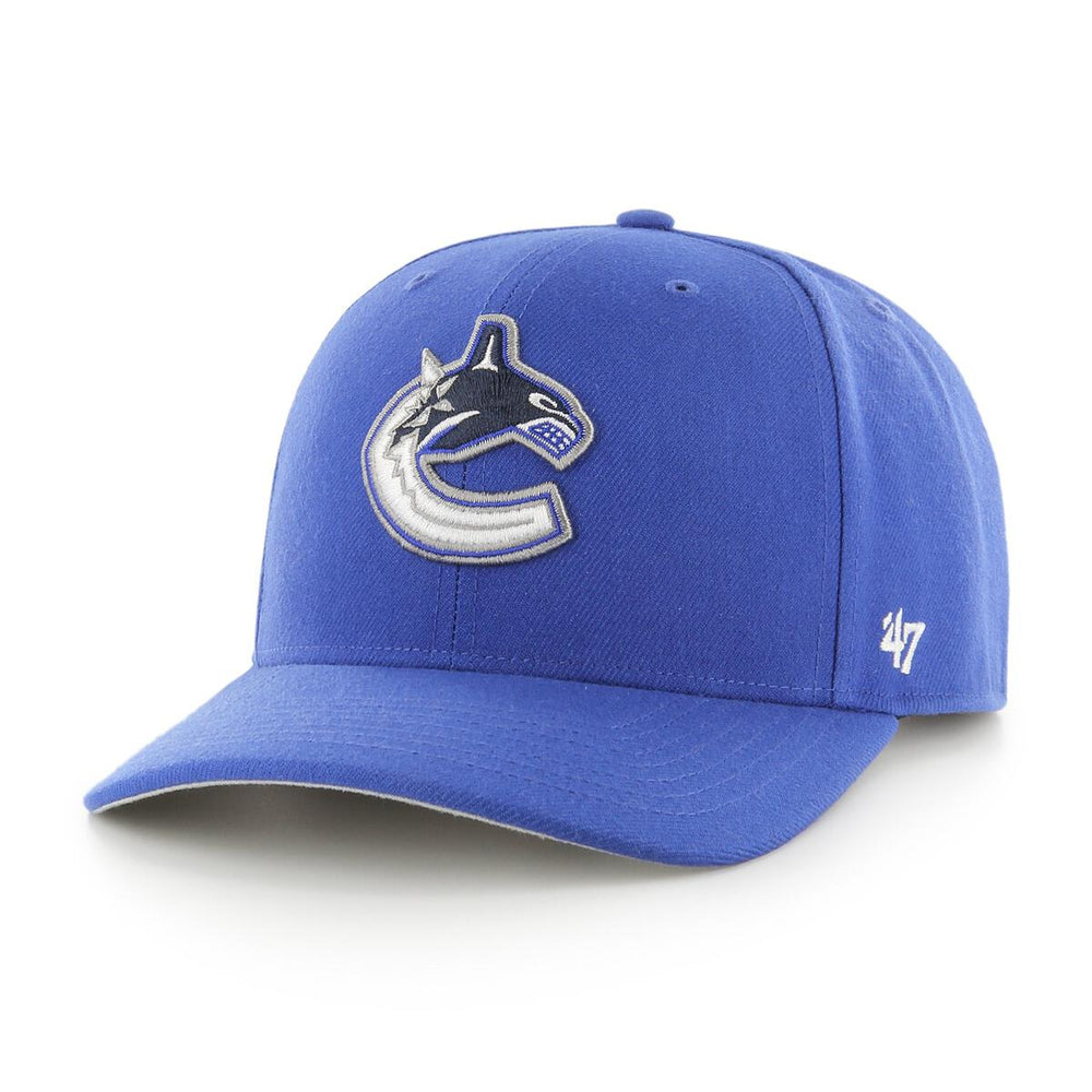 '47 Brand MVP DP Cold Zone Snapback Vancouver Canucks Cap - Royal