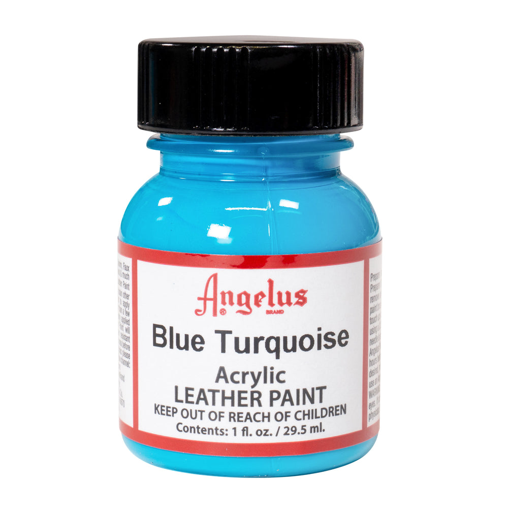 Angelus Acrylic Leather Paint - Blue Turquoise