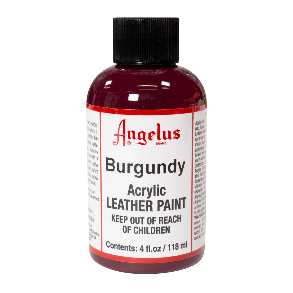 Angelus Acrylic Leather Paint - Burgundy