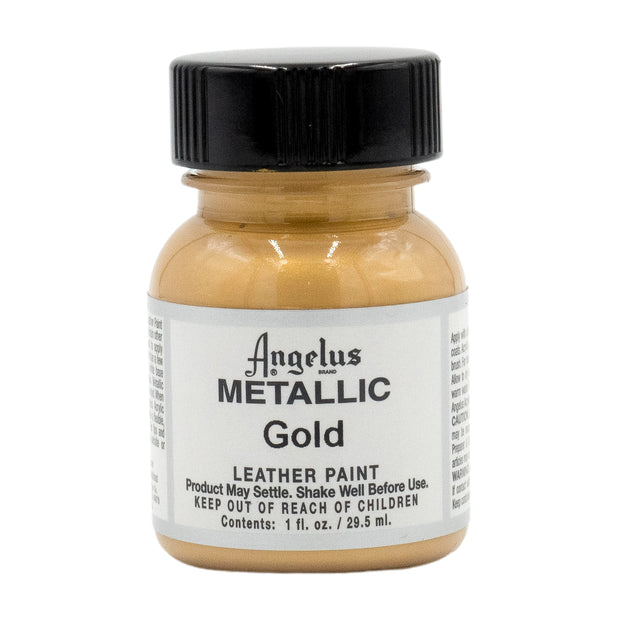 Angelus Acrylic Leather Paints (Metallic & Pearlescent) - 1oz
