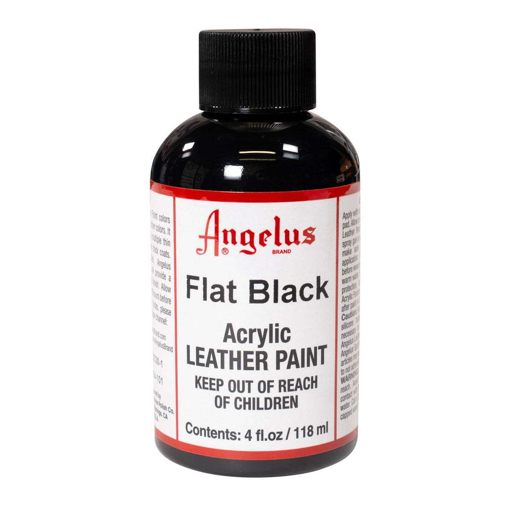 Angelus Acrylic Leather Paint - Flat Black
