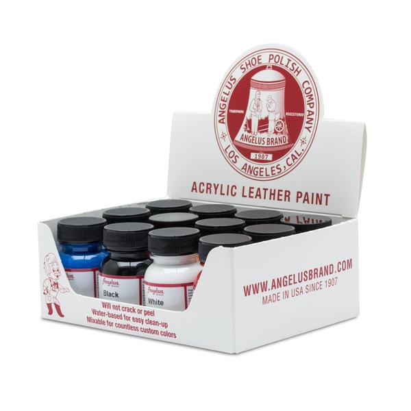 Angelus 12 Colour Assortment Kit - 1oz