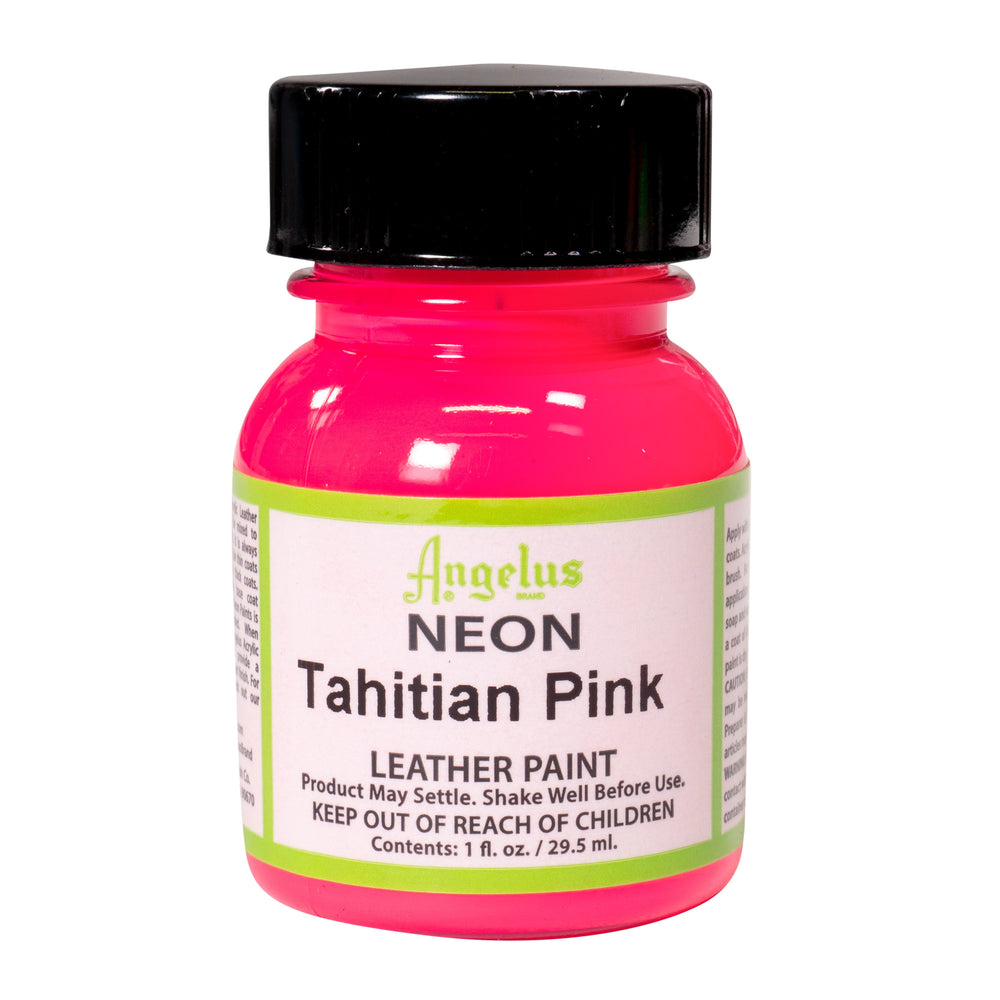 Angelus Acrylic Leather Paint - Neon Tahitian Pink