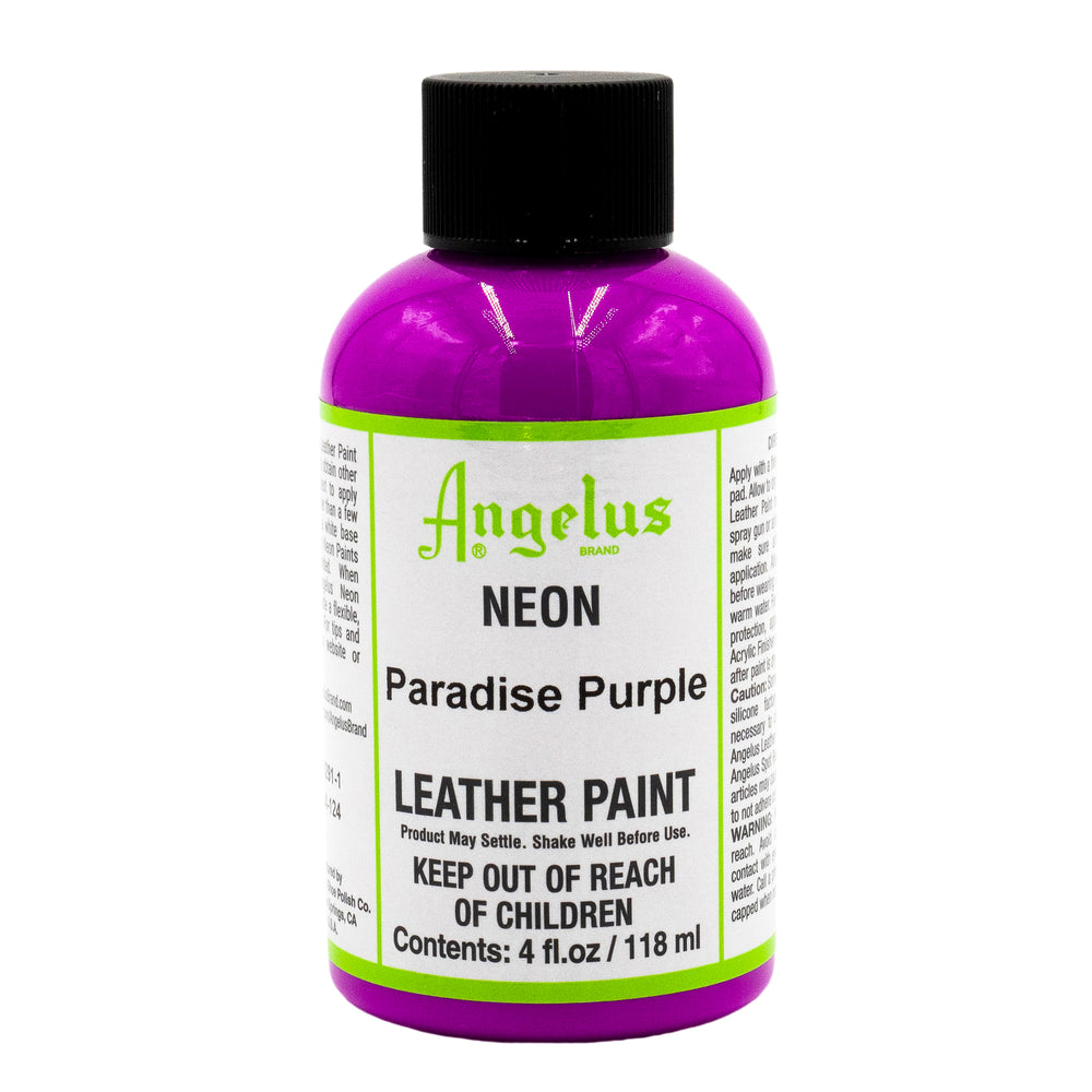 Angelus Acrylic Leather Paint - Neon Paradise Purple