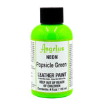 Angelus Acrylic Leather Paint - Neon Popsicle Green