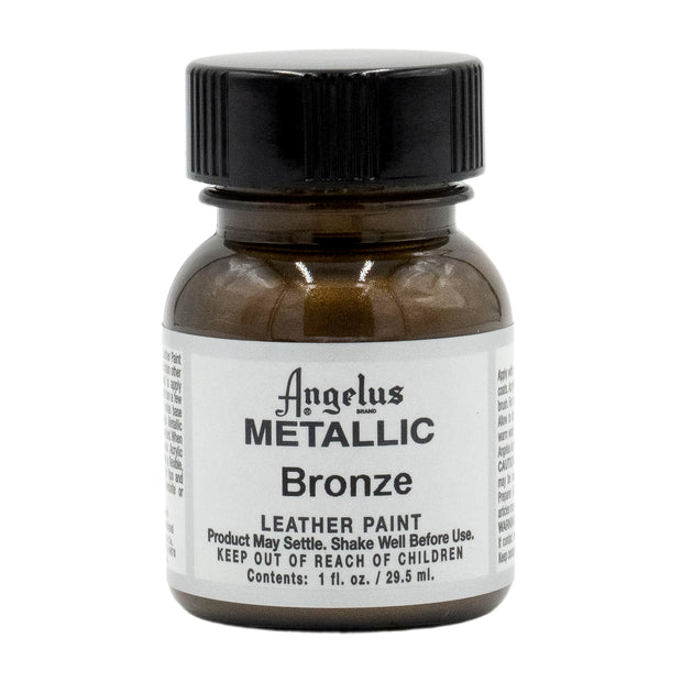 Angelus Acrylic Leather Paints (Metallic & Pearlescent) - 1oz