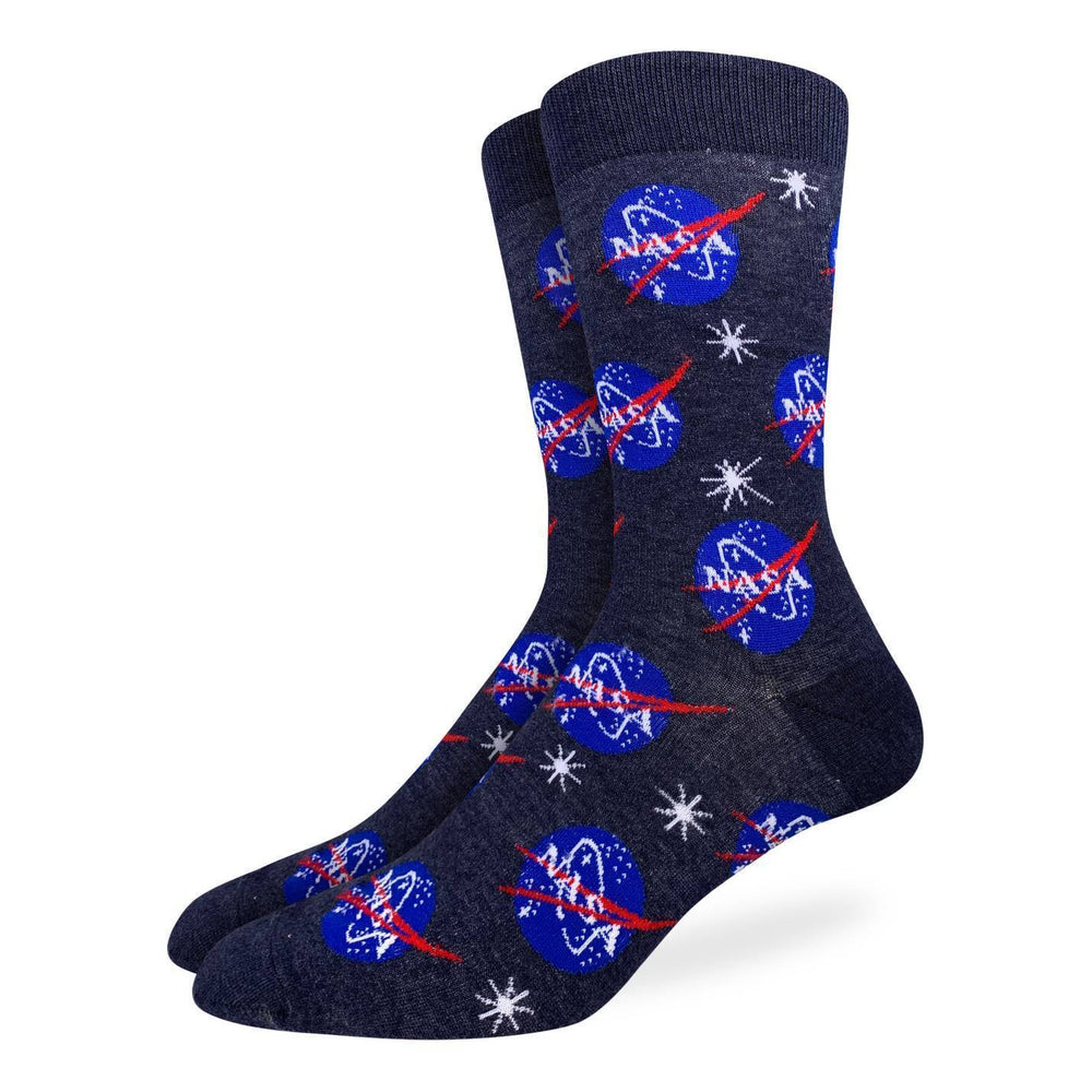 Good Luck Sock - NASA Logo Blue Socks