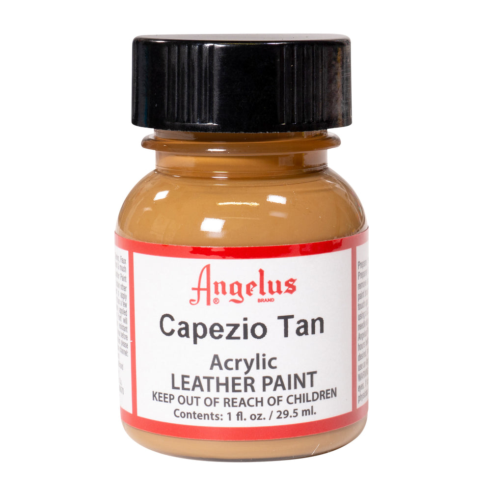 Angelus Acrylic Leather Paint - Capezio Tan, 1 oz