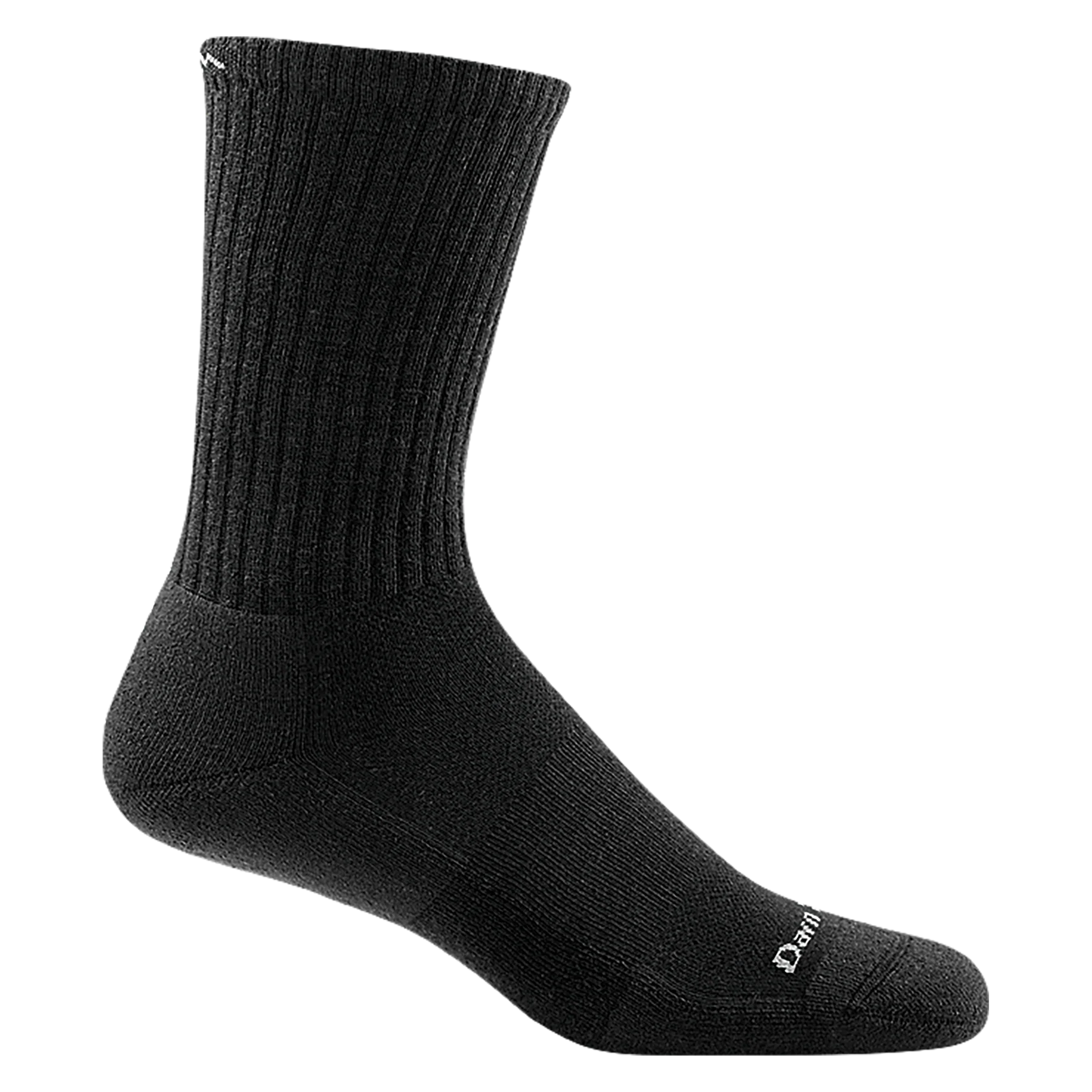 Darn Tough - Men's The Standard Crew Lightweight Lifestyle Socks (Black)