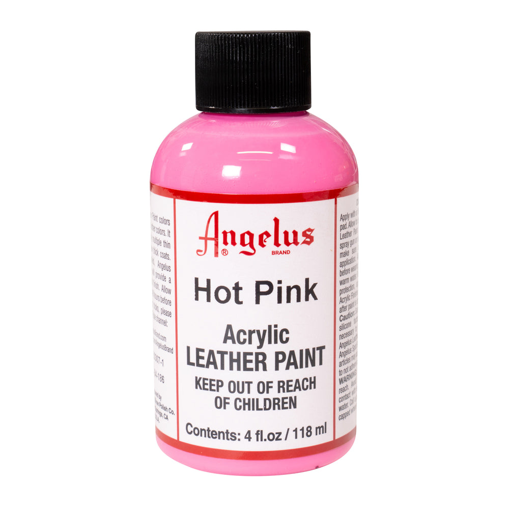 Angelus Acrylic Leather Paint - Hot Pink