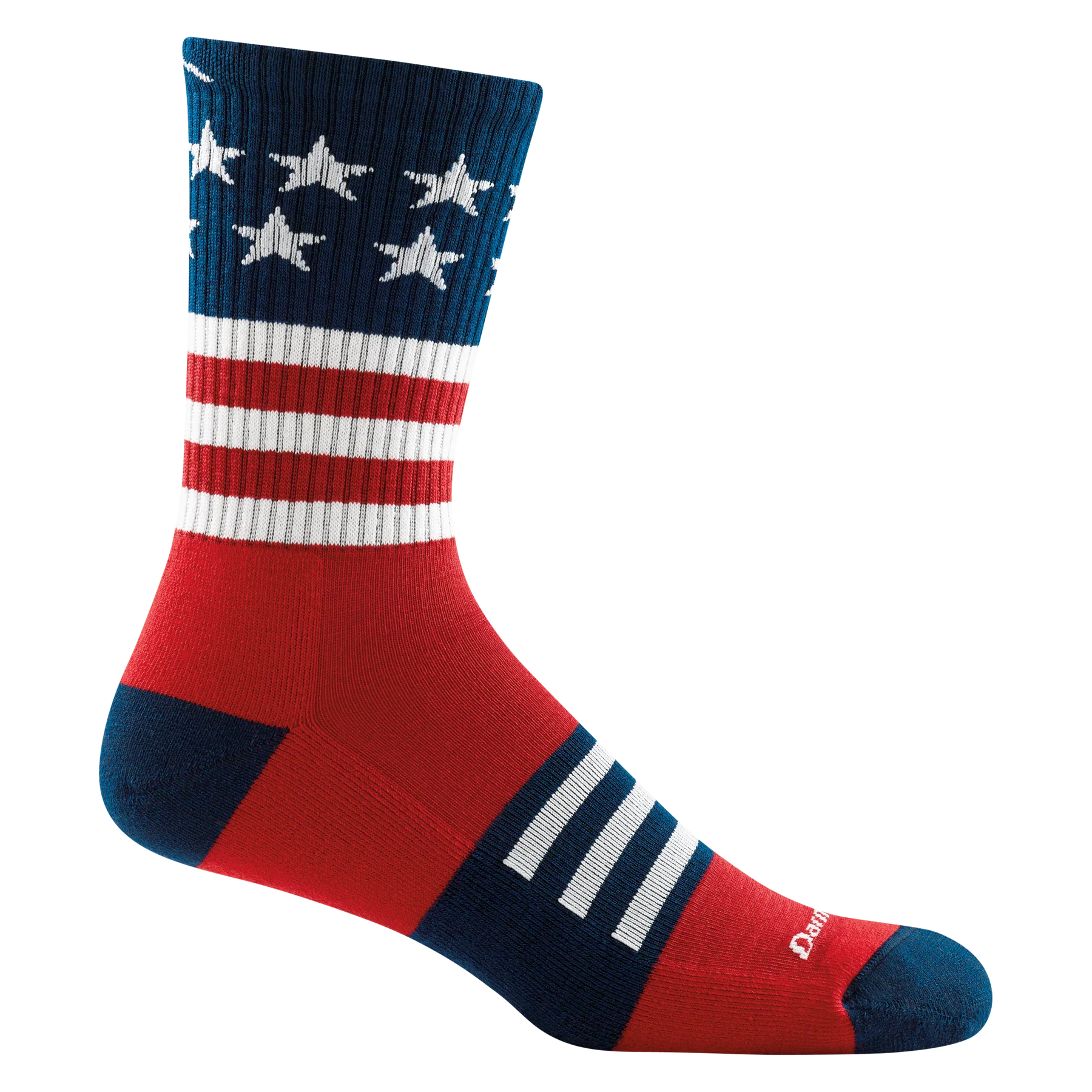 Darn Tough - Men's Captain Stripe Micro Crew Lightweight Hiking Socks