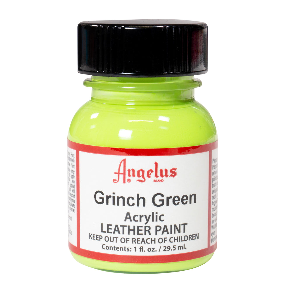 Angelus Neon-1 oz Leather Paint, 1 Fl Oz (Pack of 1),  Green