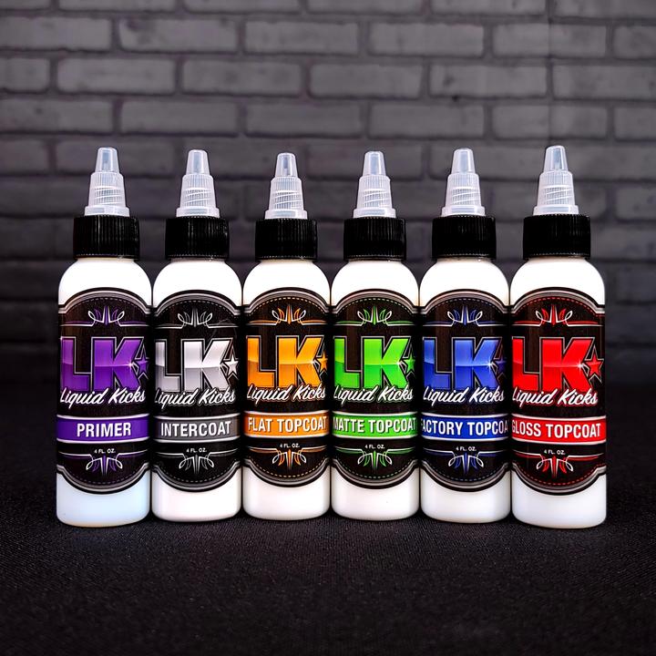 Liquid Kicks Top Coats+ Starter Bundle - 2oz