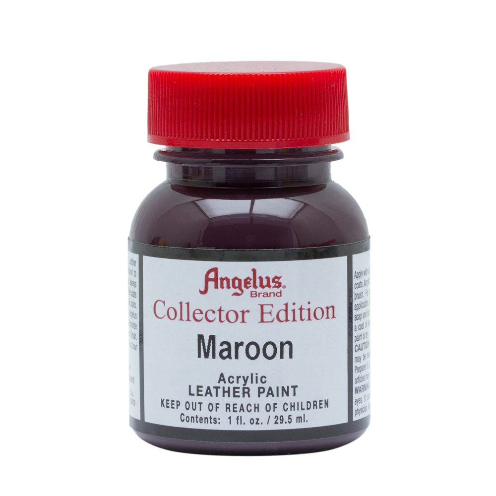 Angelus Acrylic Leather Collector Edition Paint Maroon Sneaker