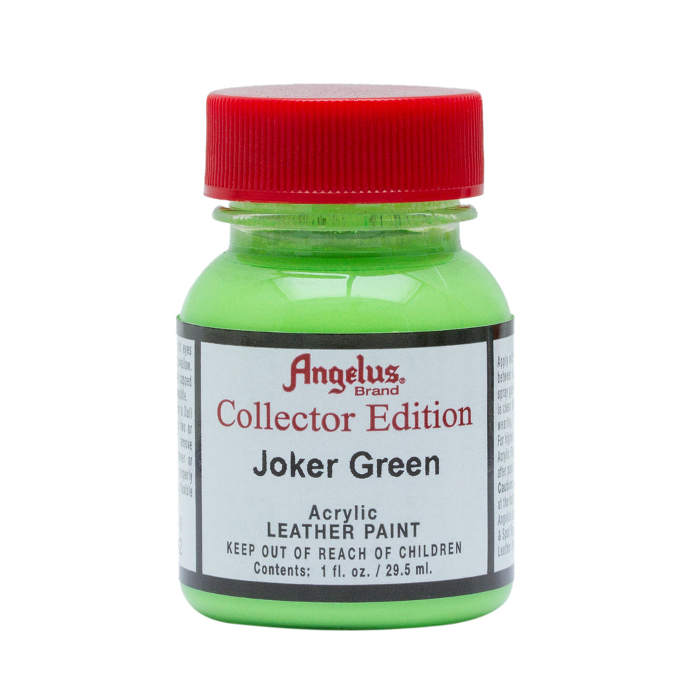 Angelus Acrylic Leather Collector Edition Paint - Joker Green
