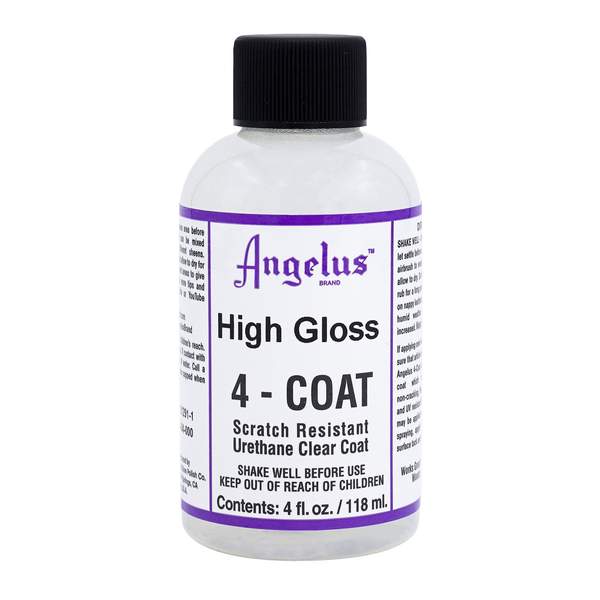 Angelus 4-Coat Urethane Clear Coat - High Gloss Finish