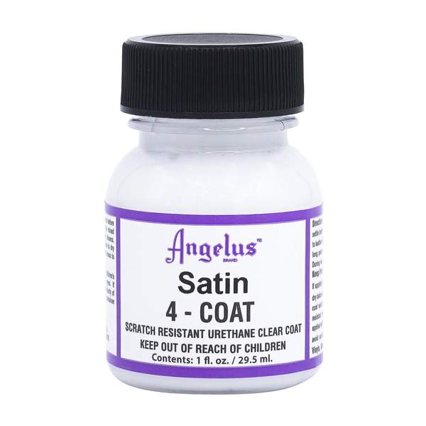 Angelus 4-Coat Urethane Clear Coat - Satin Finish