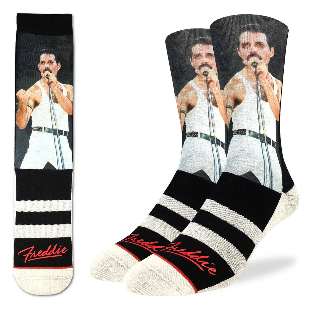 Good Luck Sock - Freddie At Live Aid Socks