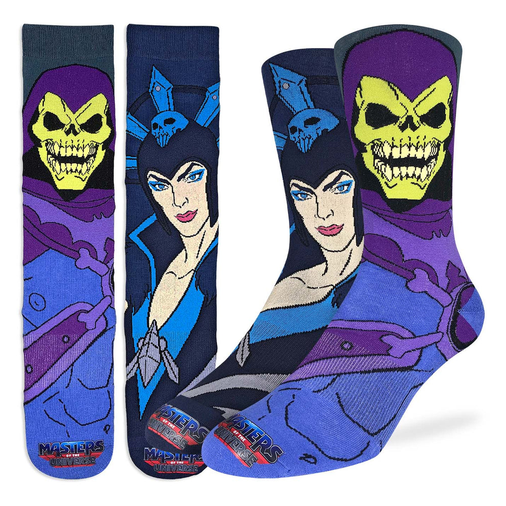Good Luck Sock - Masters of the Universe: Skeletor & Evil-Lyn Socks