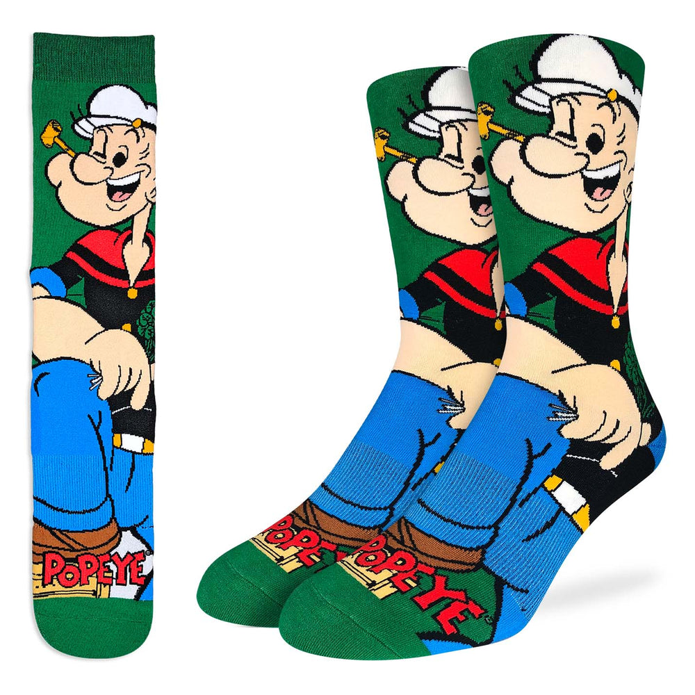 Good Luck Sock - Popeye Kneeling Socks