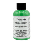 Angelus Acrylic Leather Paint - Pearlescent Emerald Green
