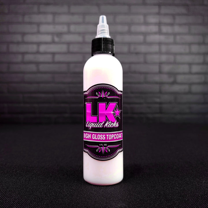 Liquid Kicks LK Top Coat Leather Sealer - High Gloss Finish