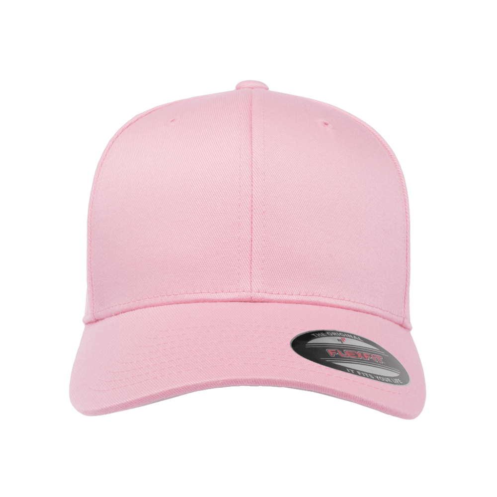 Flexfit Curved Peak Cap - Pink