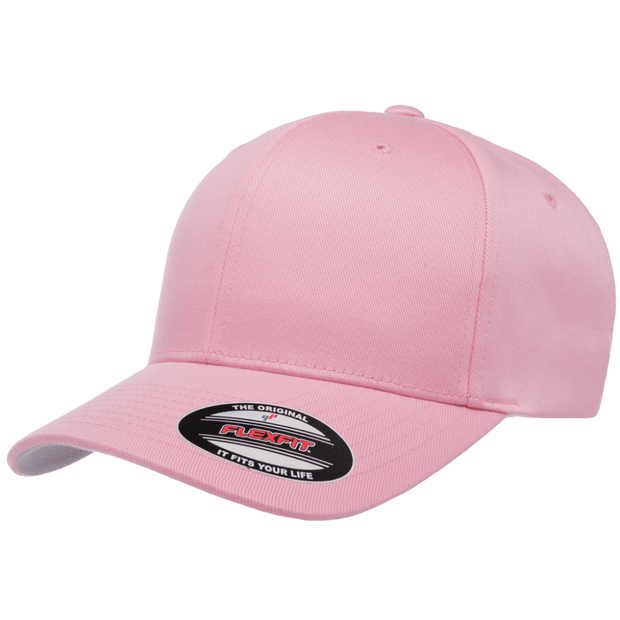 Flexfit Curved Peak Cap - Pink