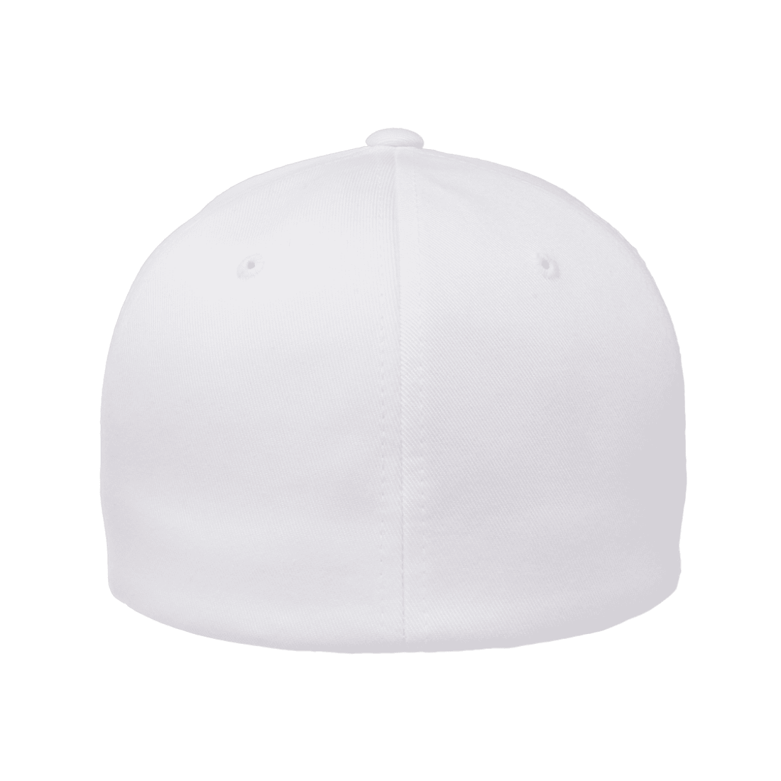 Flexfit Curved Peak Cap - White