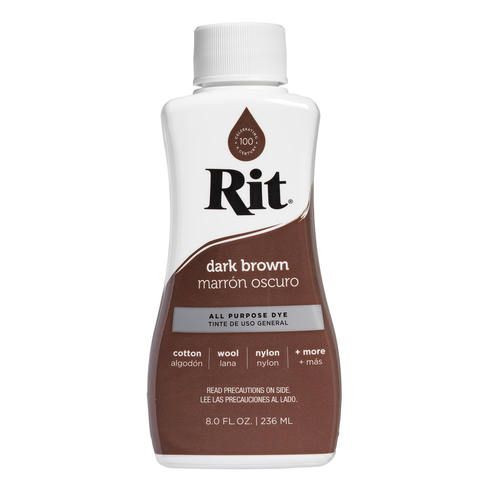Rit All Purpose Liquid Dye - Dark Brown
