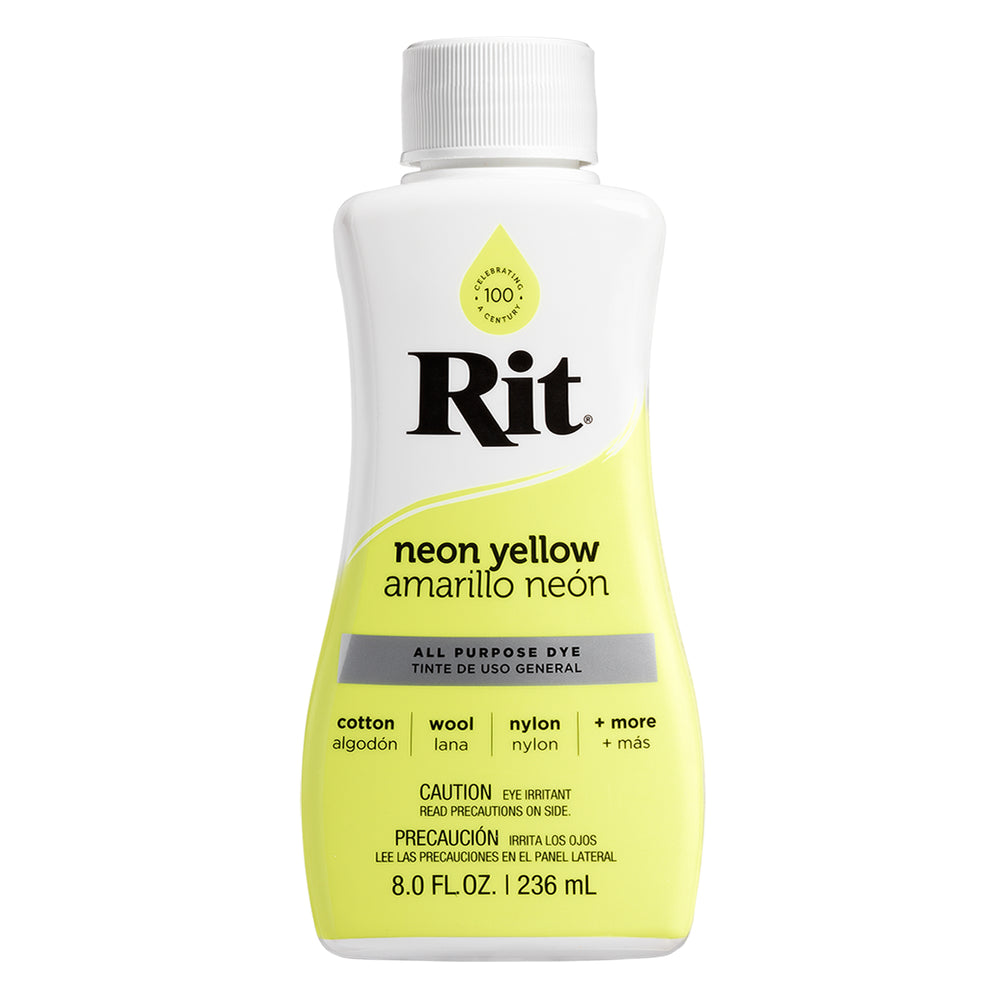 Rit All Purpose Liquid Dye - Neon Yellow