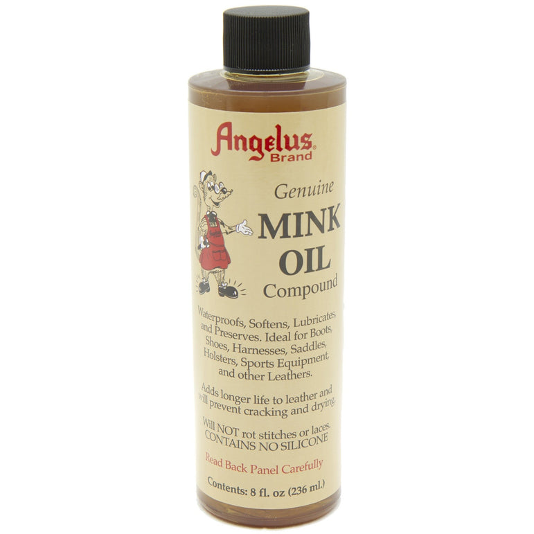 Angelus Mink Oil Liquid - 8oz