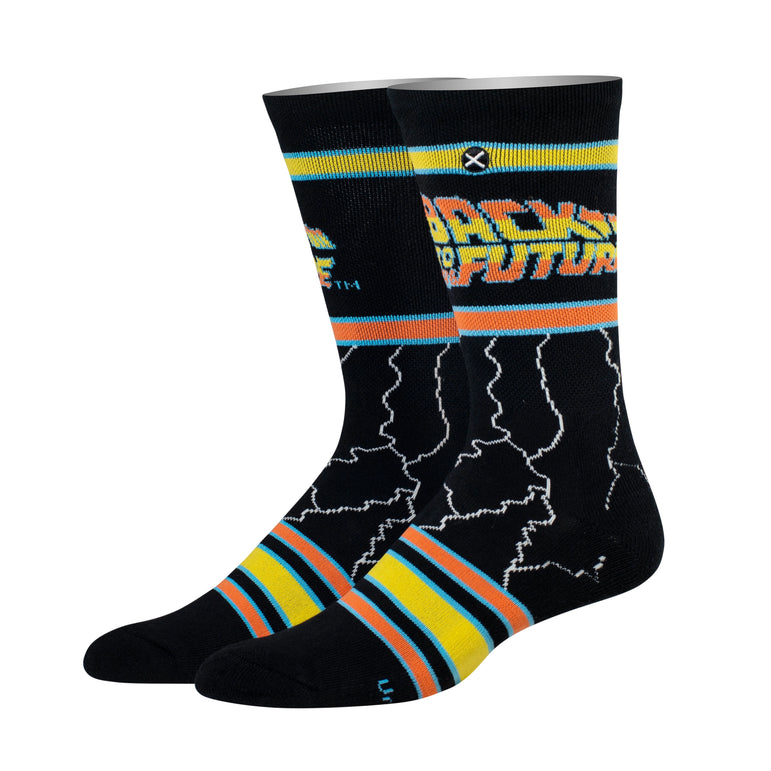 ODD SOX - Back to the Future Lightning Socks