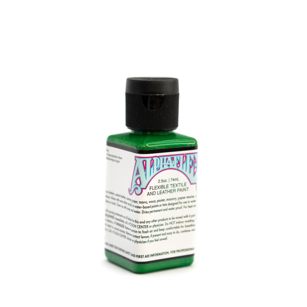 AlphaFlex Flexible Textile & Leather Paint - Bright Green (Alpha Green)