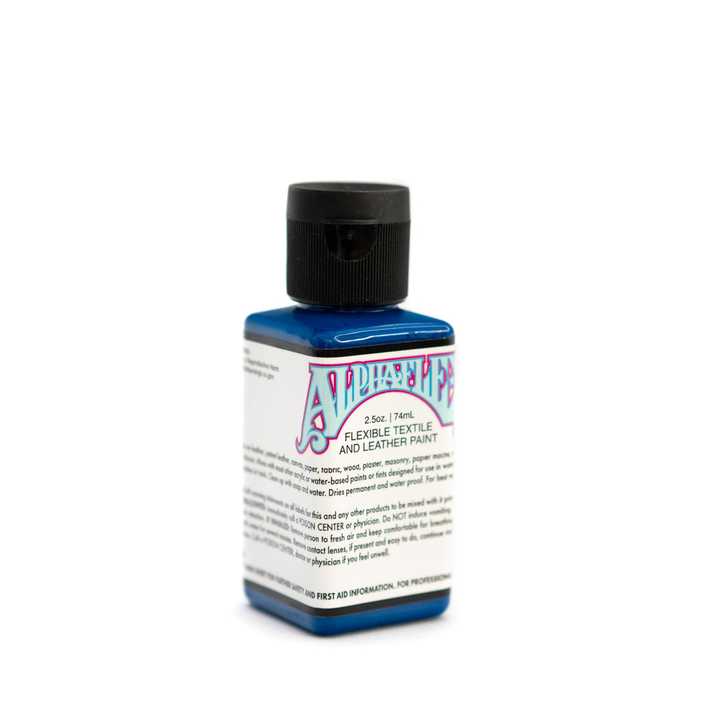 AlphaFlex Flexible Textile & Leather Paint - Bright Blue (Alpha Blue)