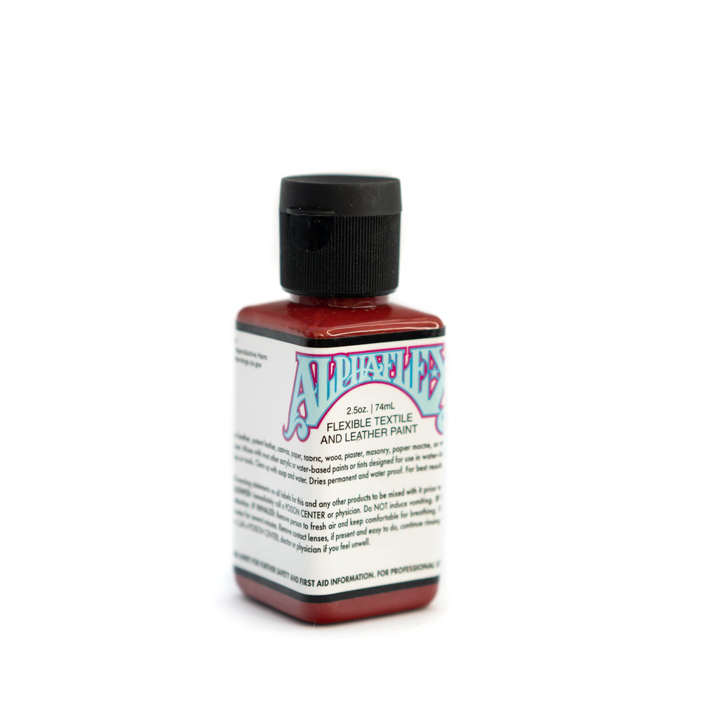 AlphaFlex Flexible Textile & Leather Paint - Brick Red