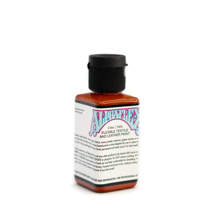 AlphaFlex Flexible Textile & Leather Paint - Burnt Orange