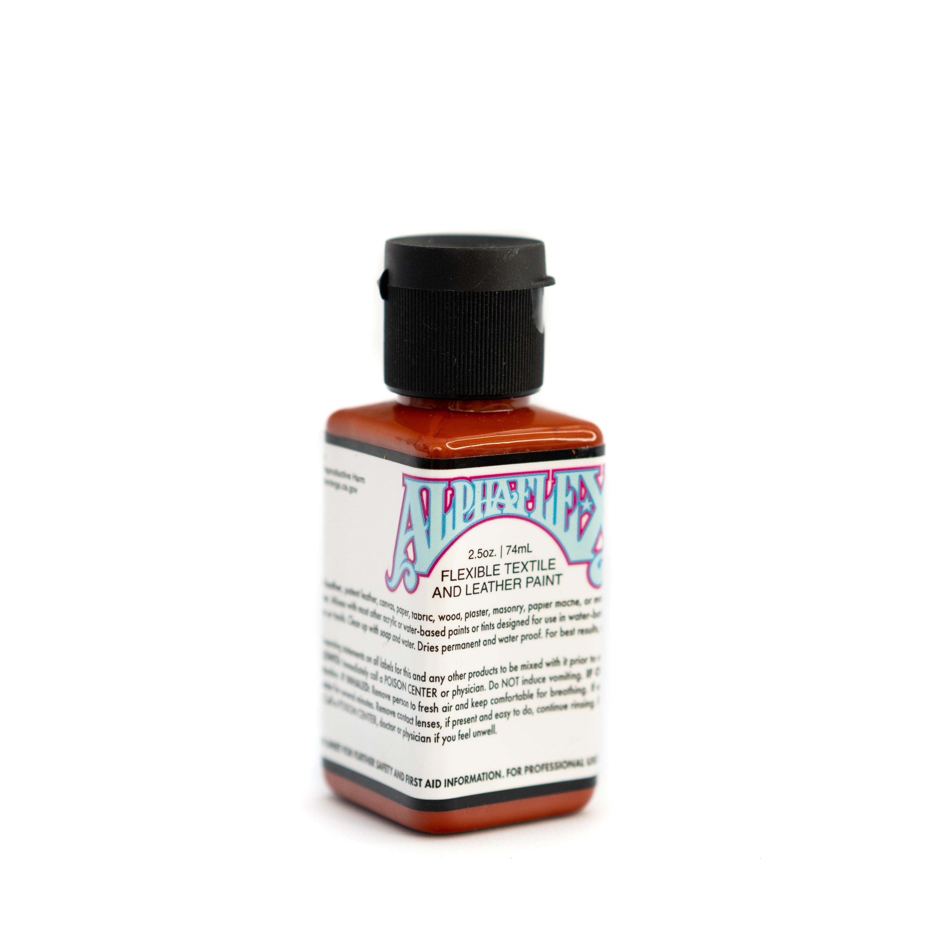 AlphaFlex Flexible Textile & Leather Paint - Burnt Orange