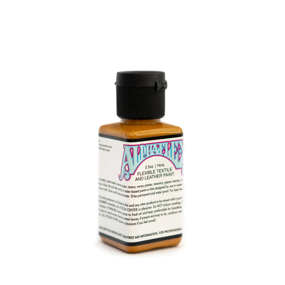AlphaFlex Flexible Textile & Leather Paint - Caramel