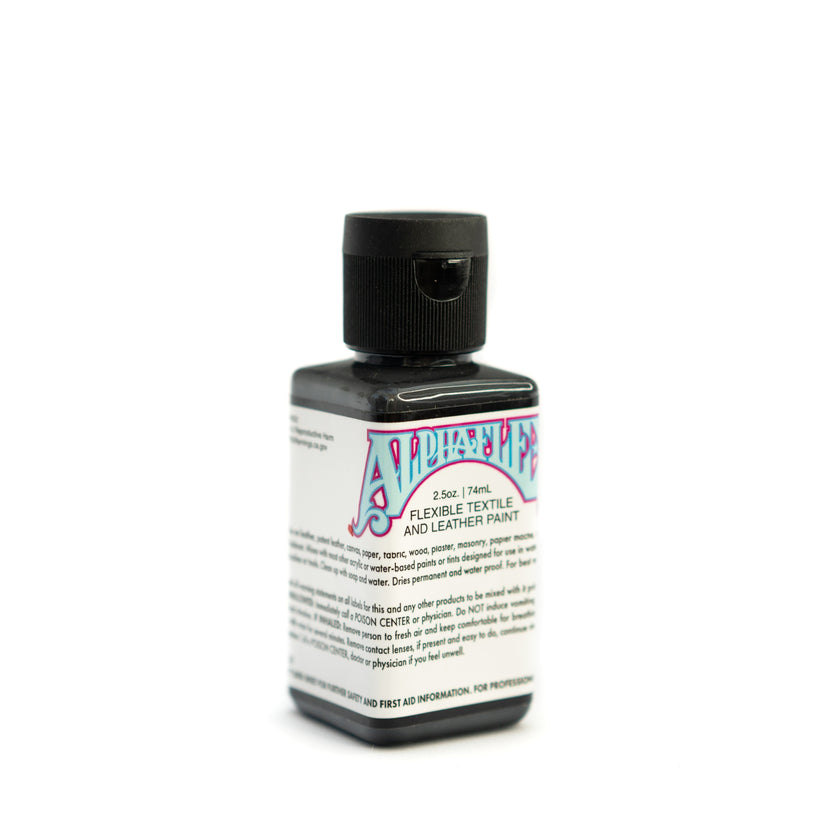 AlphaFlex Flexible Textile & Leather Paint - Dark Grey